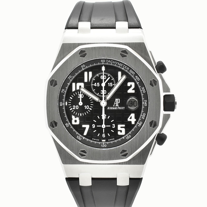 オーデマ・ピゲ　AUDEMARS PIGUET　ロイヤルオーク オフショア クロノグラフ　26020ST.OO.D001IN.01　自動巻き　42mm　USED　中古
