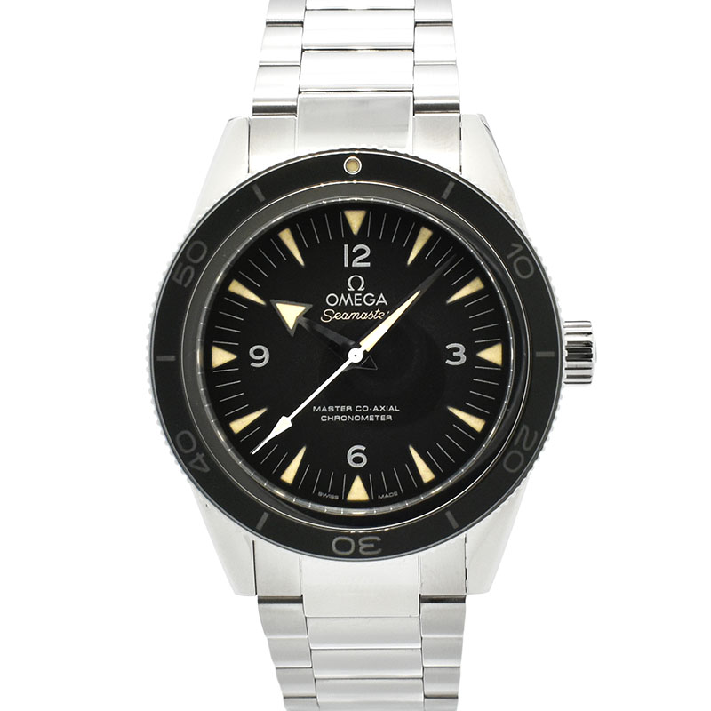オメガ　OMEGA　シーマスター300 マスターコーアクシャル　233.30.41.21.01.001　41mm　USED　中古
