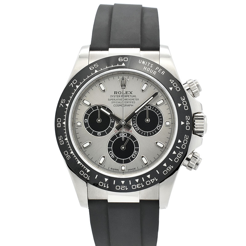 ロレックス　ROLEX　デイトナ　116519LN　スチール/ブラック　オイスターフレックス　18KWG　USED　中古