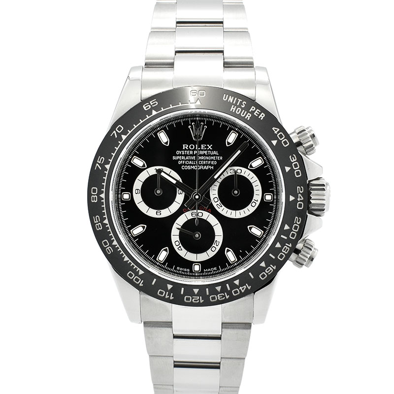 ロレックス　ROLEX　コスモグラフ デイトナ　Ref.116500LN　ブラック　セラミックベゼル　USED　中古