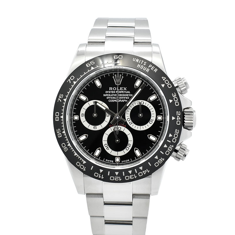 ロレックス　ROLEX　コスモグラフ デイトナ　Ref.116500LN　ブラック　セラミックベゼル　USED　中古