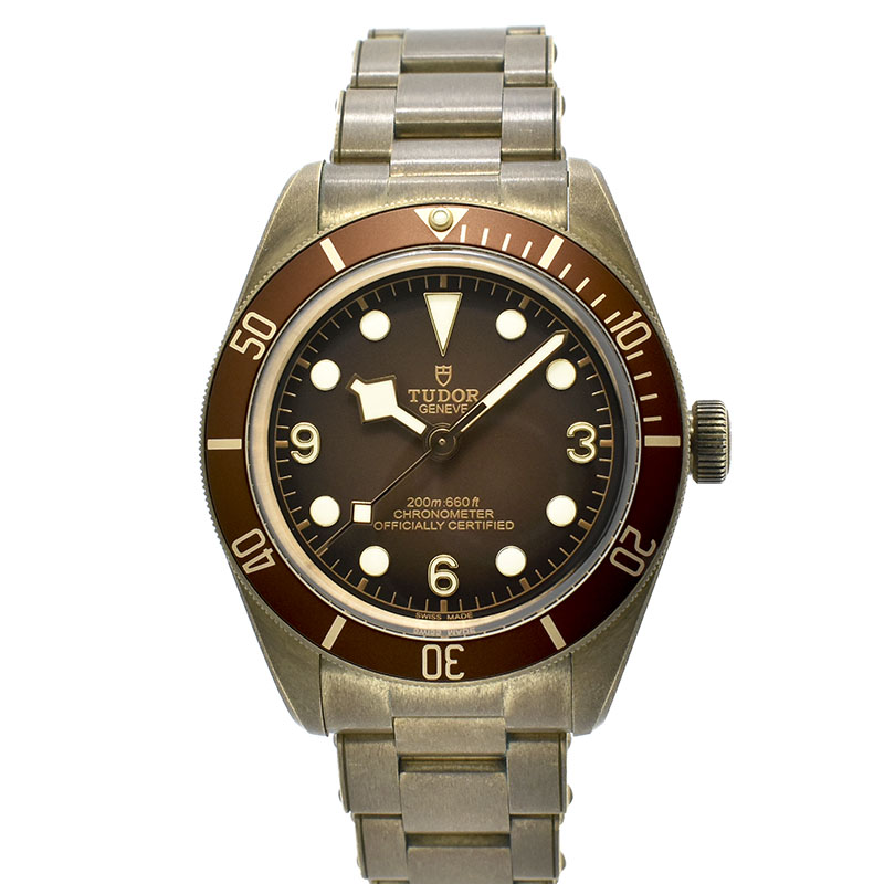 チューダー(チュードル)　TUDOR　ヘリテージ ブラックベイ フィフティエイト ブロンズ　79012M　39mm　ブラウン　USED　中古