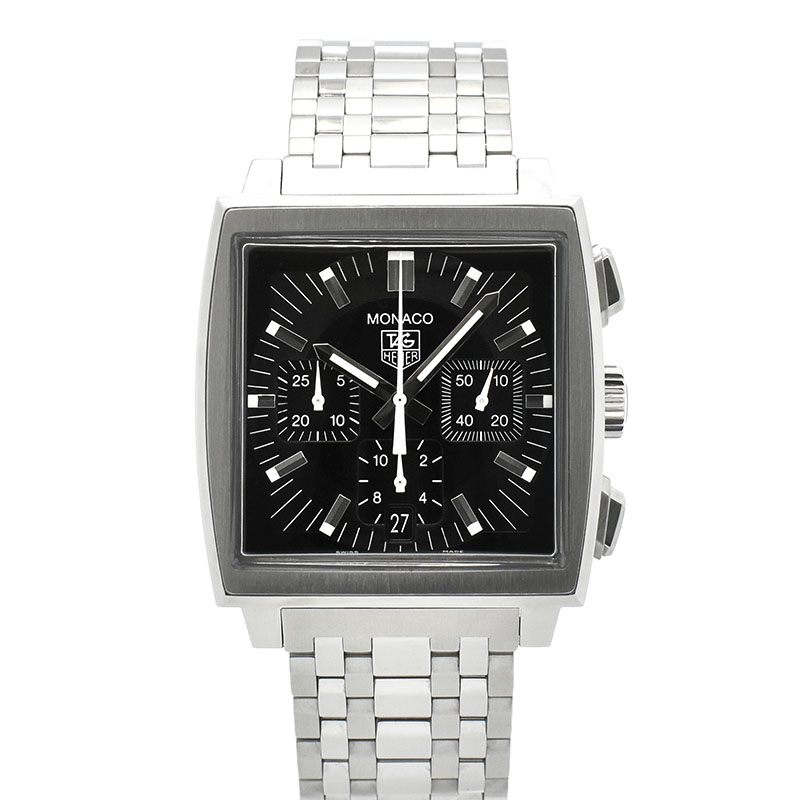 タグホイヤー　TAG HEUER　モナコ クロノグラフ　CW2111.BA0780　38mm　USED　中古