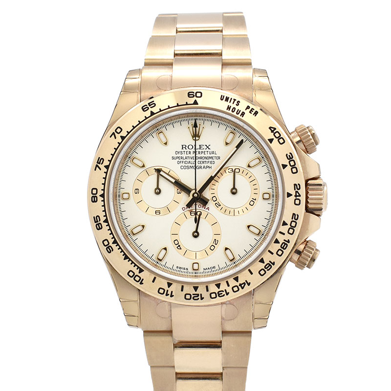 ロレックス　ROLEX　デイトナ　Ref.116505　エバーローズゴールド　アイボリー　ランダム番  40mm　未使用品