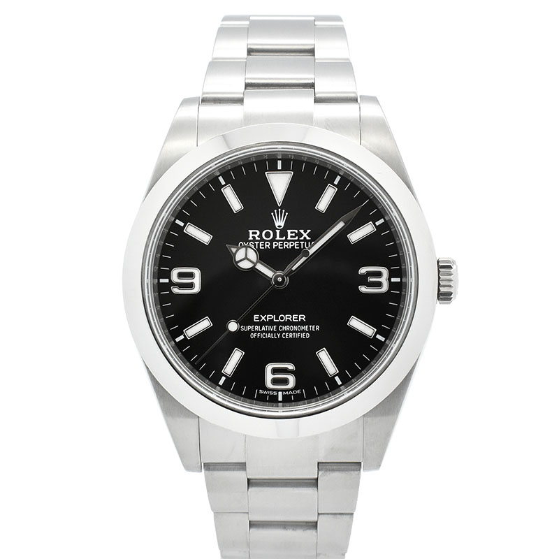 ロレックス　ROLEX　エクスプローラー1　Ref.214270　39mm　クロマライト　USED　中古