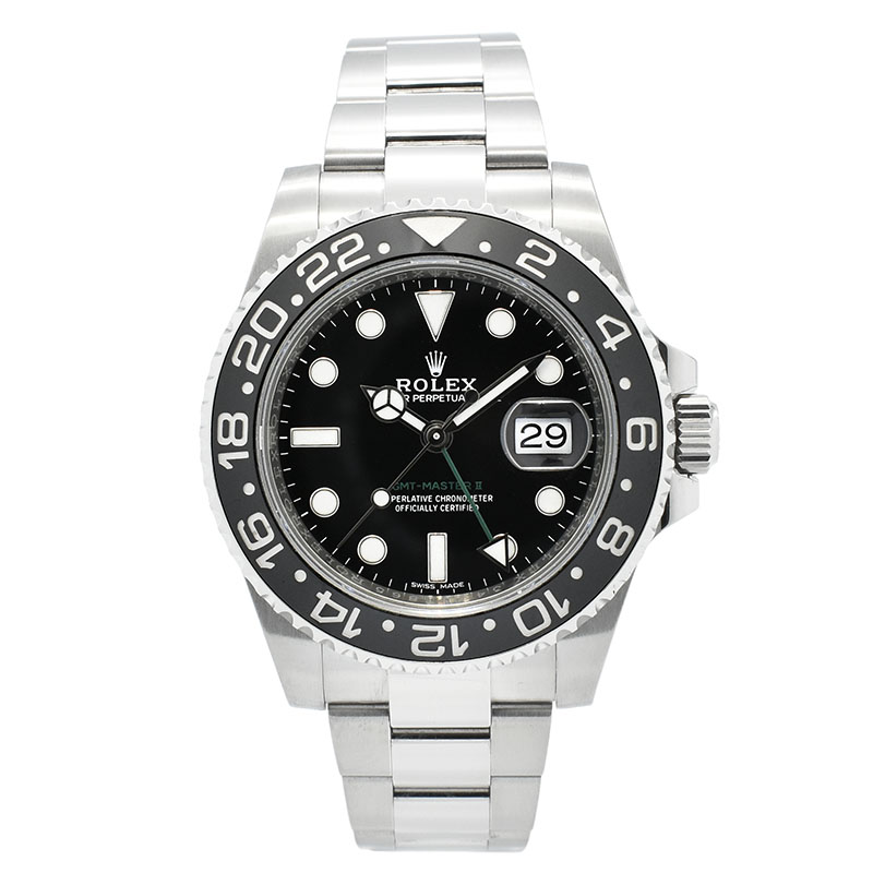ロレックス　ROLEX　GMTマスター2　Ref.116710LN　SS　ブラック　ランダム番　USED　中古