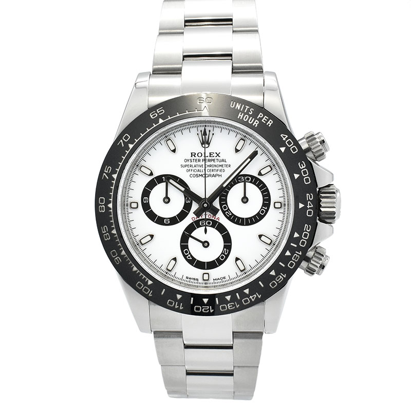 ロレックス　ROLEX　コスモグラフ　デイトナ　Ref.116500LN　ホワイト　セラミックベゼル　USED　中古
