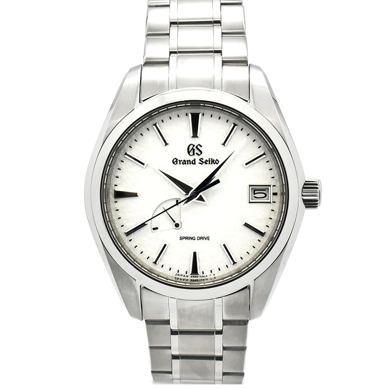 グランドセイコー　GRAND SEIKO　ヘリテージコレクション スプリングドライブ スノーフレーク　SBGA211　ホワイト　41mm　マスターショップ限定　USED　中古