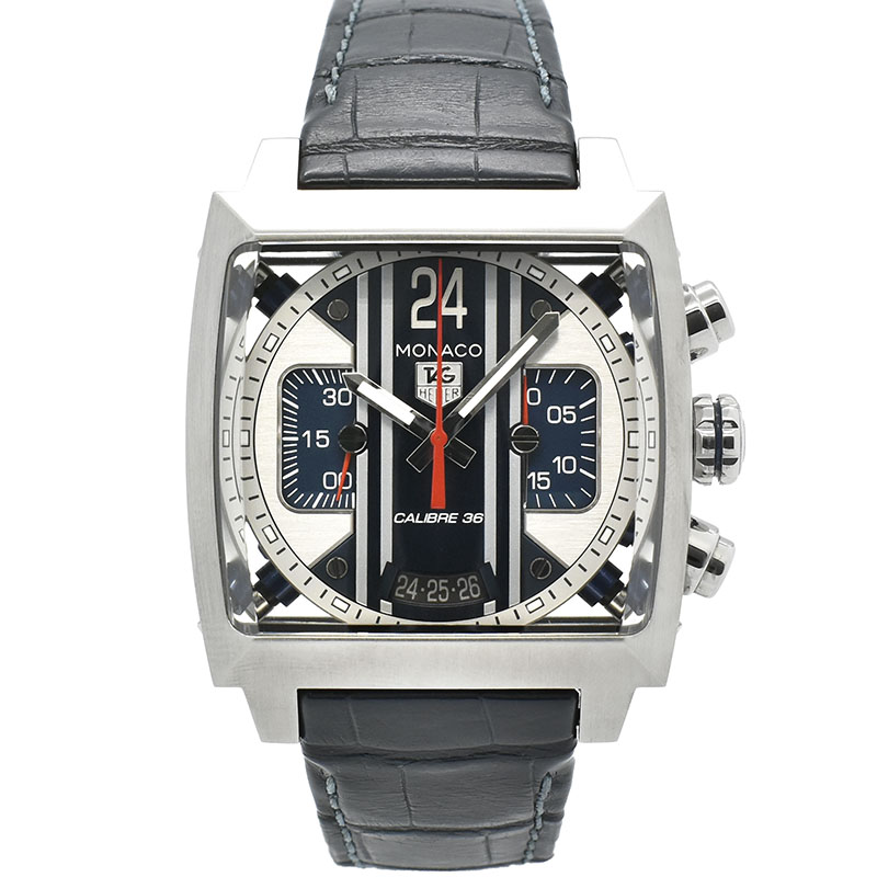 タグホイヤー　TAG HEUER　モナコ24 キャリバー36 クロノグラフ　CAL5111.FC6299　40,5mm　USED　中古