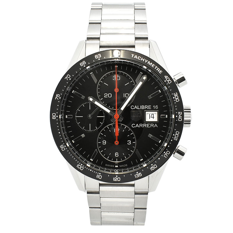 タグホイヤー　TAG HEUER　カレラタキメーター クロノグラフ キャリバー16　CV201AK.BA0727　41mm　USED　中古