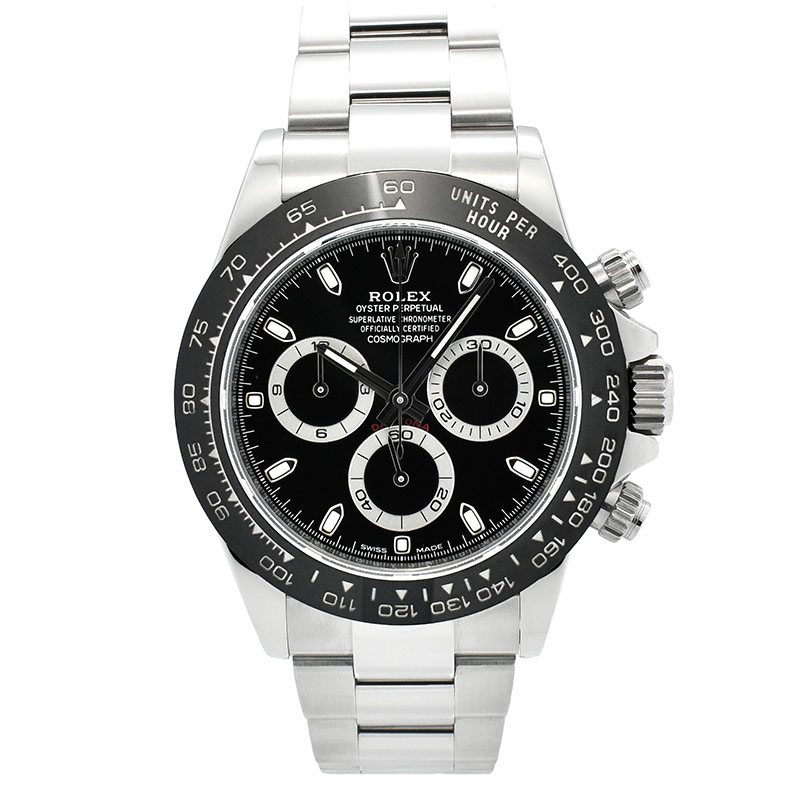 ロレックス　ROLEX　コスモグラフ デイトナ　Ref.116500LN　ブラック　セラミックベゼル　USED　中古
