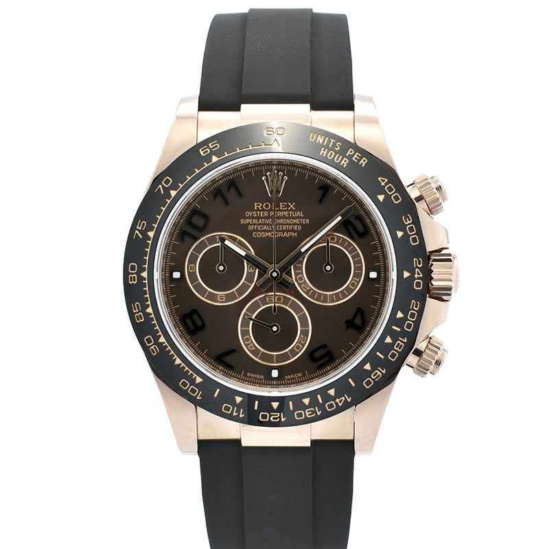 ロレックス　ROLEX　デイトナ　Ref.116515LN　18KERG　チョコレートブラウン　オイスターフレックス　USED　中古