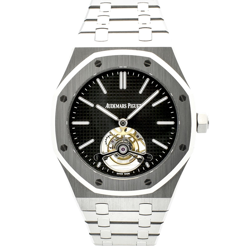 オーデマ・ピゲ　AUDEMARS PIGUET　ロイヤルオーク トゥールビヨン エクストラシン　26512ST.OO.1220ST.01　ブティック限定　41mm　USED　中古