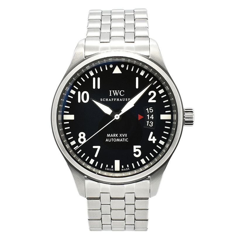 IWC　パイロットウォッチ　マーク17　IW326504　ブラック　41mm　USED　中古