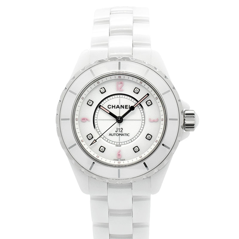 シャネル　CHANEL　J12　H4864　38mm　ピンクライト　世界1200本限定　USED　中古
