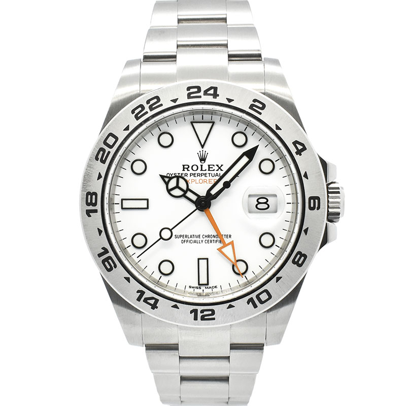 ロレックス　ROLEX　エクスプローラー2　Ref.216570　ホワイト　ランダム番　USED　中古