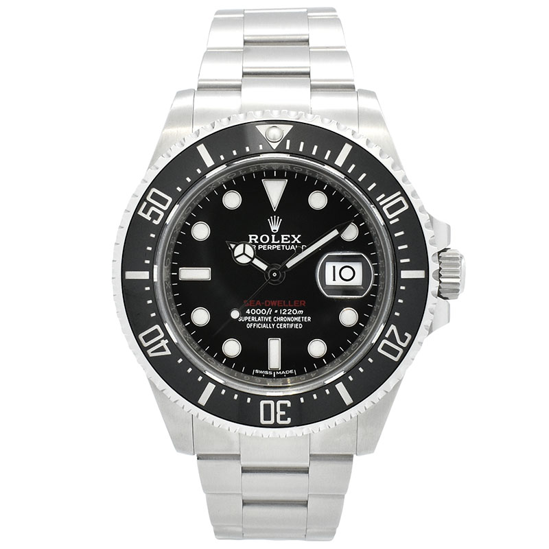 ロレックス　ROLEX　シードゥエラー　126600　クラウン無し　MK1ダイヤル　43mm　ブラック　USED　中古