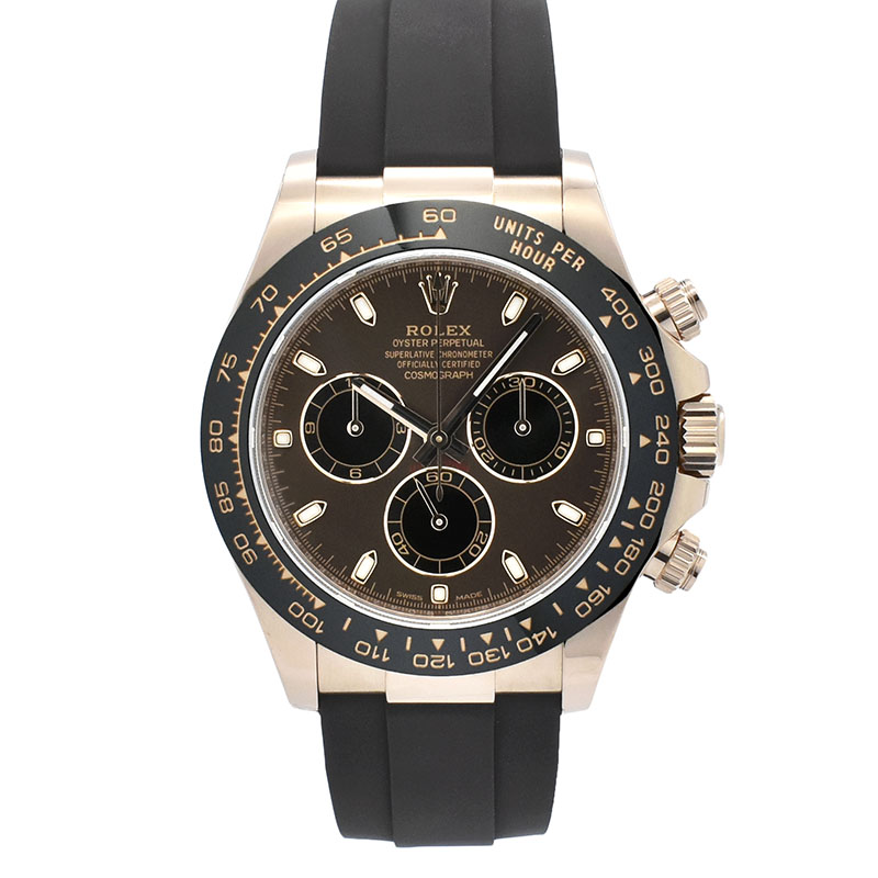ロレックス　ROLEX　デイトナ　Ref.116515LN　18KERG　セラミックベゼル　40mm　チョコレート/ブラック　オイスターフレックス　USED　中古