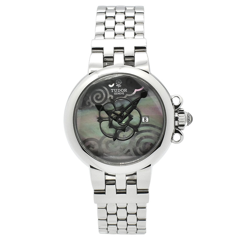 チューダー(チュードル)　TUDOR　クレア ドゥ ローズ　Ref.35400　30mm　ブラックシェル　未使用品