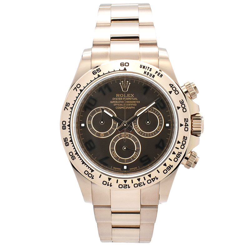 ロレックス　ROLEX　デイトナ　Ref.116505　エバーローズゴールド　チョコレートブラウン　ランダム番　USED　中古