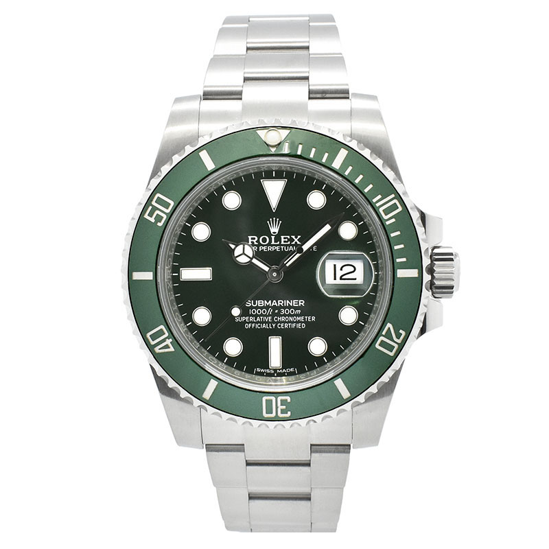 ロレックス　ROLEX　サブマリーナデイト グリーン　Ref.116610LV　ランダム番　USED　中古