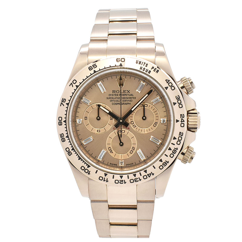 ロレックス　ROLEX　デイトナ　Ref.116505A　18KRG　インデックスダイヤ　ピンク　40mm　USED　中古