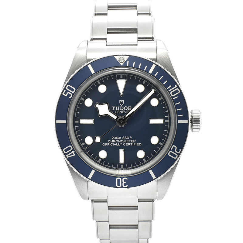 チューダー(チュードル)　TUDOR　ヘリテージ ブラックベイ フィフティエイト　79030B　39mm　ブルー　USED　中古