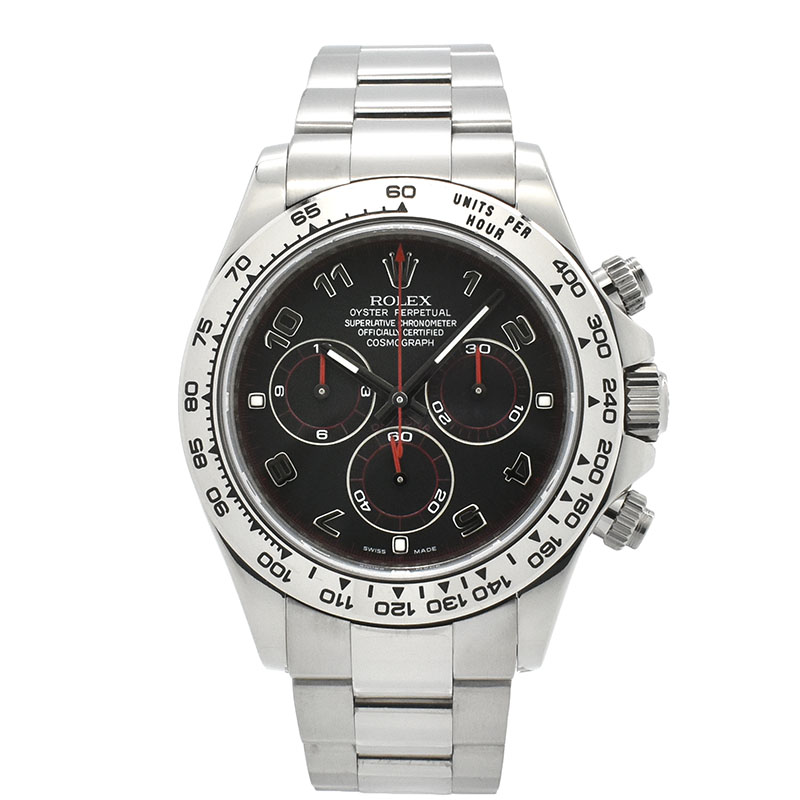 ロレックス　ROLEX　デイトナ　Ref.116509　ブラック　V番　18KWG　40mm　USED　中古