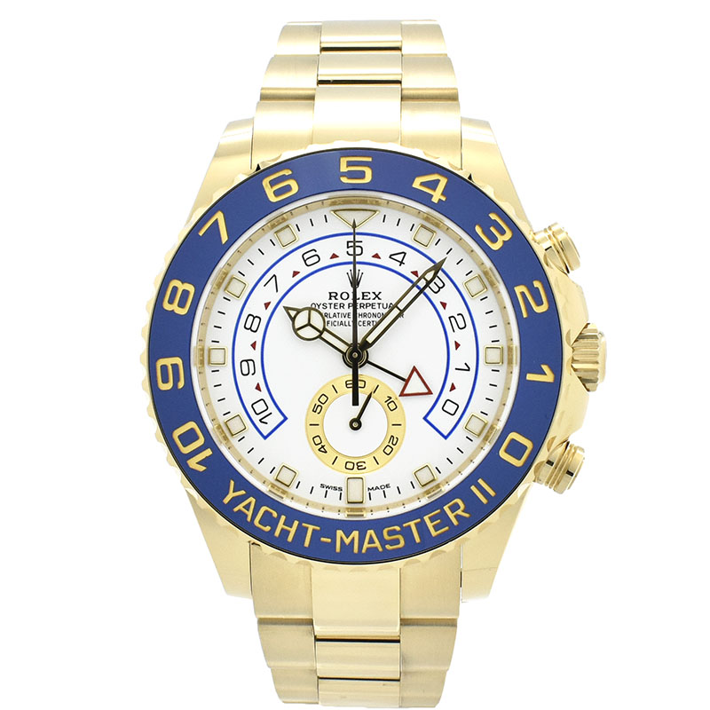 ロレックス　ROLEX　ヨットマスター2　Ref.116688　44mm　ホワイト　18KYG　ランダム番　USED　中古