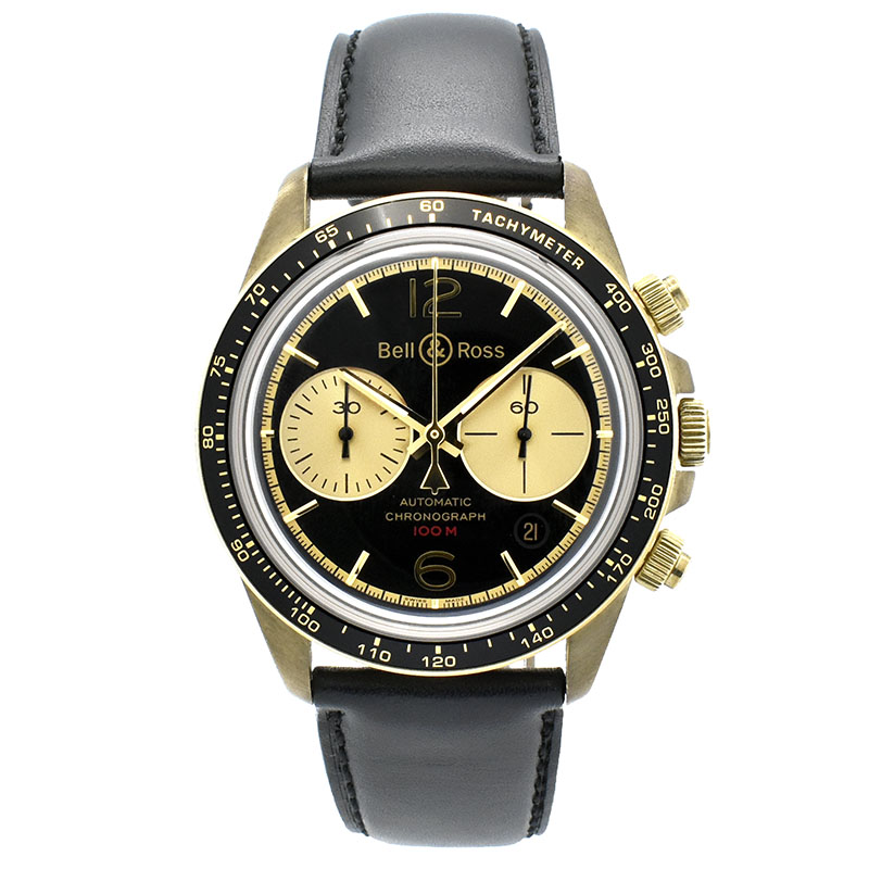 ベル＆ロス　BELL＆ROSS　BR V2-94 ベリータンカー　BRV294-BC-BR/SCA　41mm　世界999本限定　ブロンズ　USED　中古