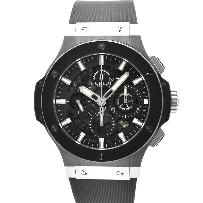 ウブロ　HUBLOT　ビッグバン アエロバン スチールセラミック　311.SM.1170.RX　44mm　USED　中古