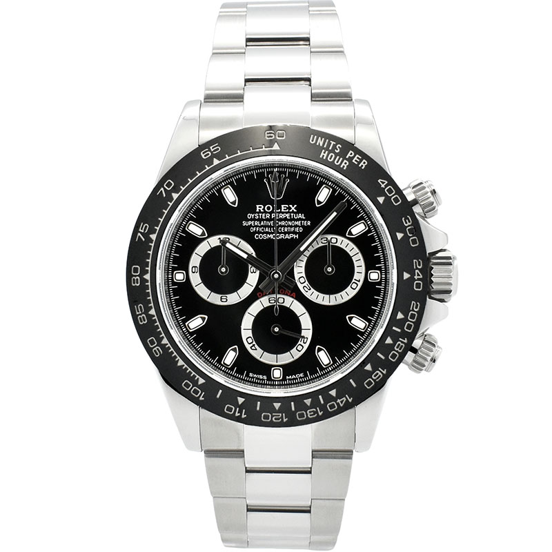 ロレックス　ROLEX　コスモグラフ デイトナ　Ref.116500LN　ブラック　セラミックベゼル　USED　中古