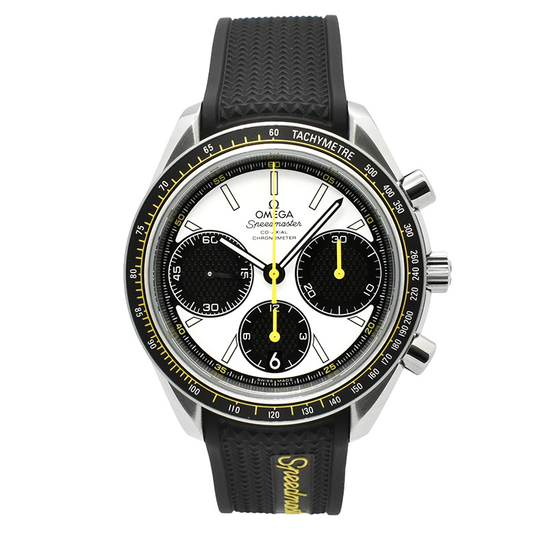 オメガ　OMEGA　スピードマスターレーシング　326.32.40.50.04.001　ラバーベルト　40mm　未使用品