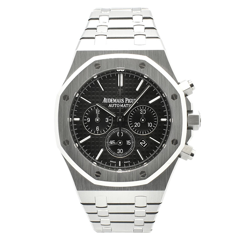 オーデマ・ピゲ　AUDEMARS PIGUET　ロイヤルオーク クロノグラフ　26320ST.OO.1220ST.01　SS　41mm　ブラック　USED　中古