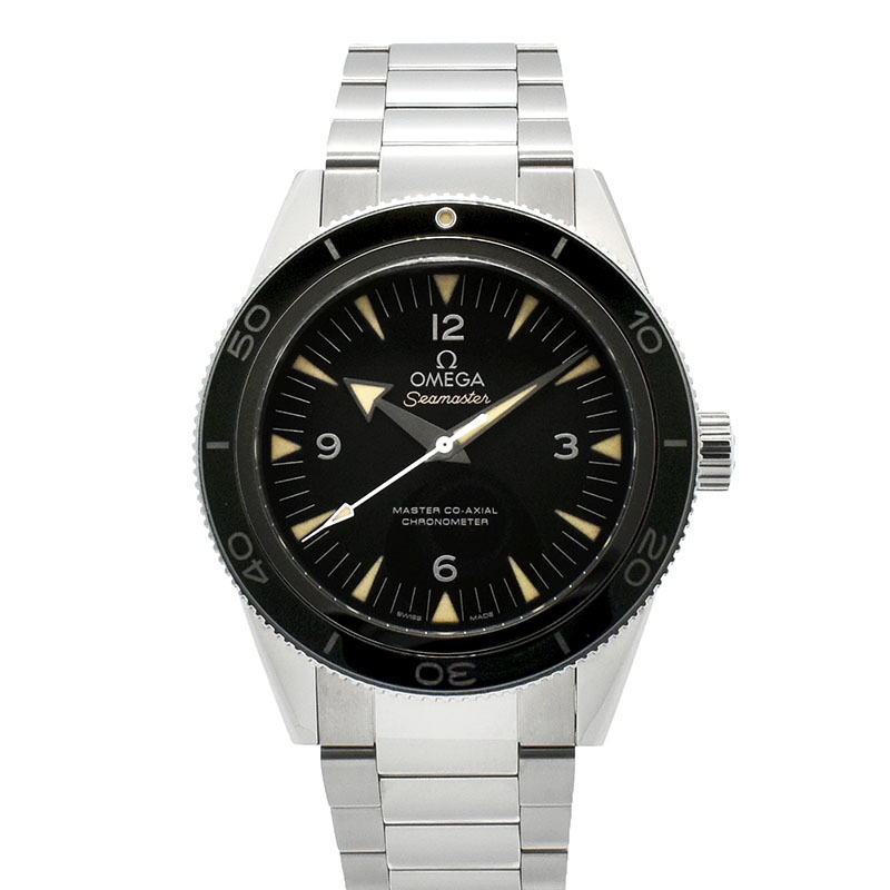 オメガ　OMEGA　シーマスター300 マスターコーアクシャル　233.30.41.21.01.001　41mm　USED　中古
