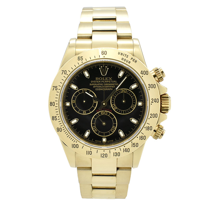 ロレックス　ROLEX　デイトナ　Ref.116528　18KYG　40mm　Y番　USED　中古