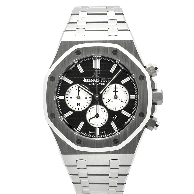 オーデマ・ピゲ　AUDEMARS PIGUET　ロイヤルオーク クロノグラフ　26331ST.OO.1220ST.02　SS　41mm　ブラック/シルバー　USED　中古