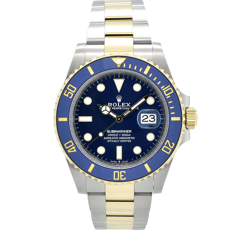 ロレックス　ROLEX　サブマリーナデイト　126613LB　18KYG/SS　41mm　USED　中古