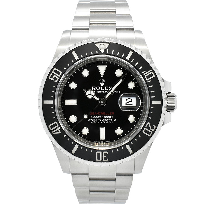 ロレックス　ROLEX　シードゥエラー　126600　43mm　ブラック　USED　中古