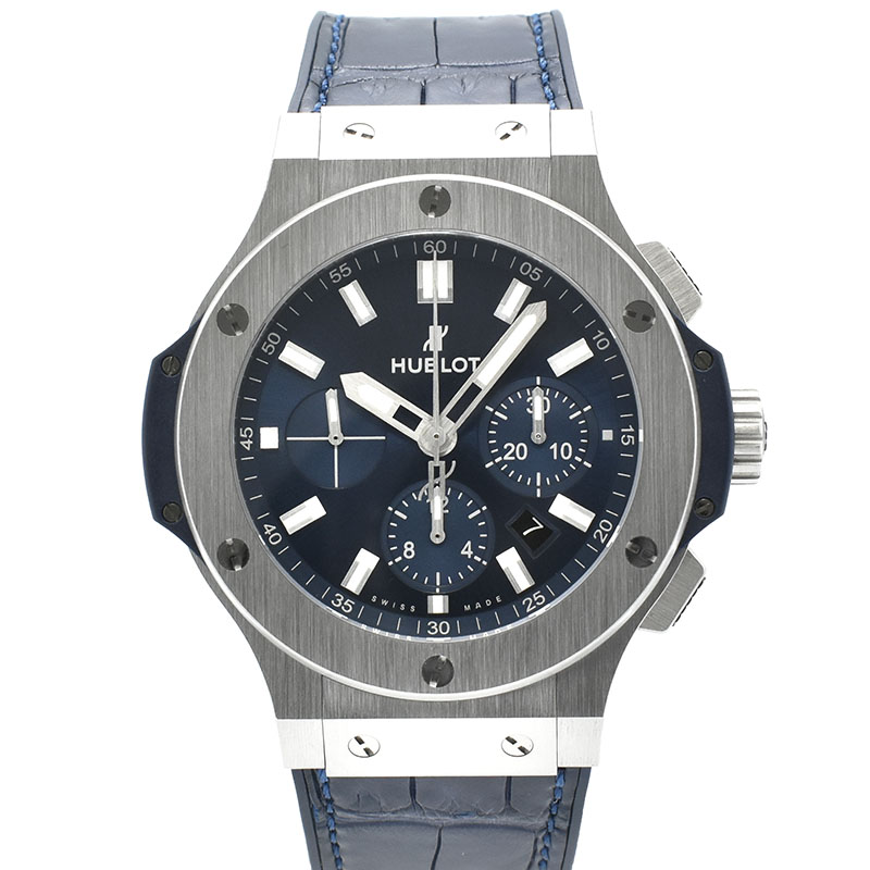 ウブロ　HUBLOT　ビッグバン スチール ブルー　301.SX.7170.LR　44mm　SS　USED　中古