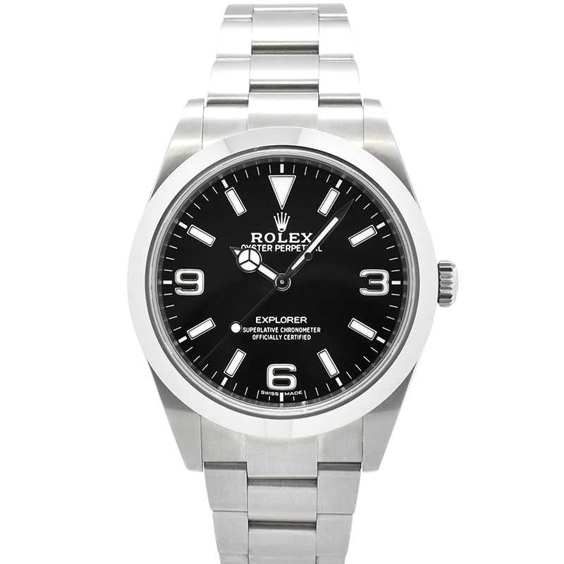 ロレックス　ROLEX　エクスプローラー1　Ref.214270　39mm　クロマライト　USED　中古