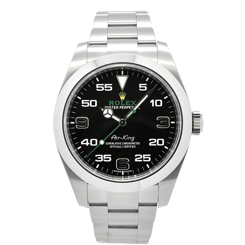 ロレックス　ROLEX　エアキング　Ref.116900　ブラック　40mm　未使用品