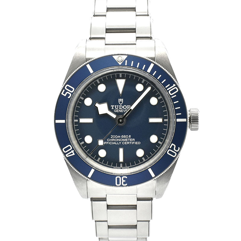チューダー(チュードル)　TUDOR　ヘリテージ ブラックベイ フィフティエイト　79030B　39mm　ブルー　USED　中古