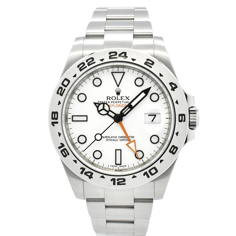 ロレックス　ROLEX　エクスプローラー2　Ref.216570　ホワイト　ランダム番　USED　中古