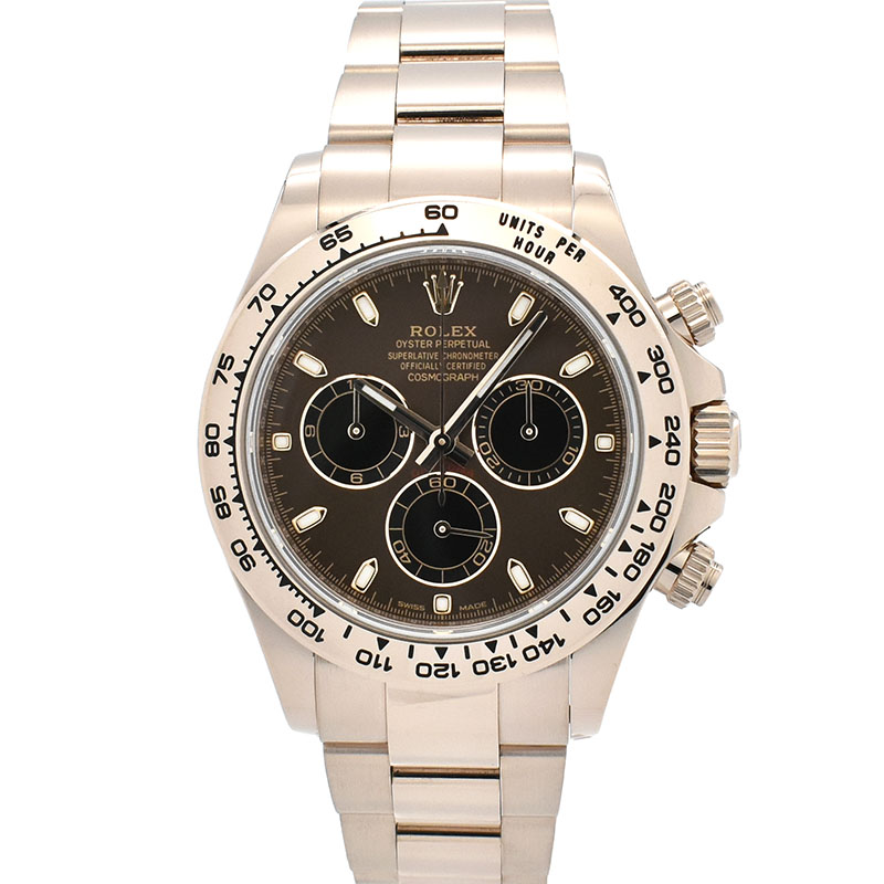 ロレックス　ROLEX　デイトナ　Ref.116505　18KERG　チョコレート/ブラック　40mm　USED　中古