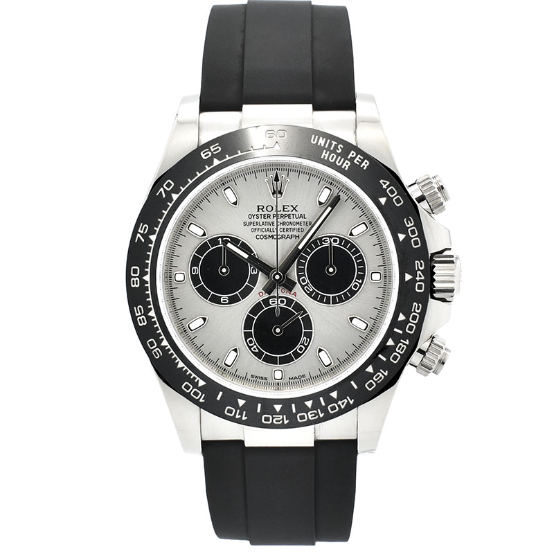 ロレックス　ROLEX　デイトナ　116519LN　スチール/ブラック　オイスターフレックス　18KWG　USED　中古