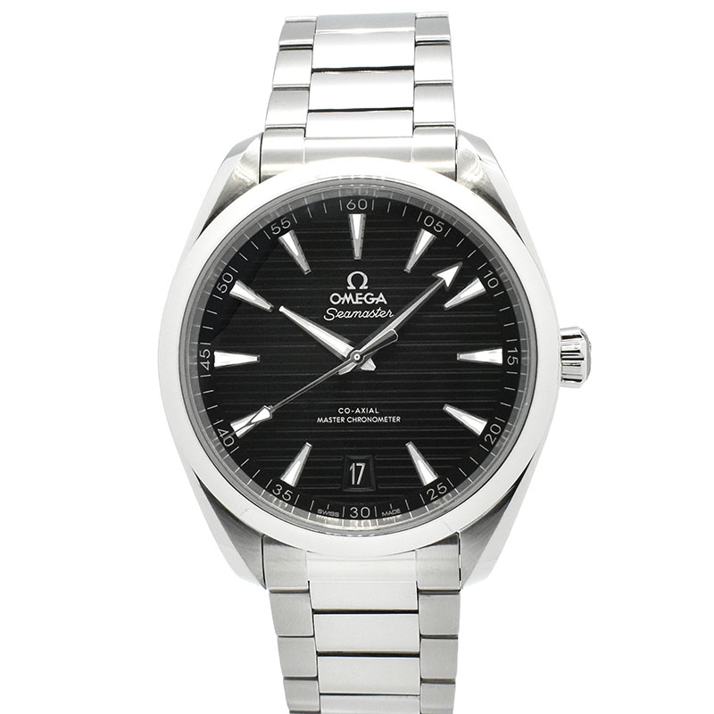 オメガ　OMEGA　シーマスター アクアテラ マスタークロノメーター　220.10.41.21.01.001　ブラック　41mm　USED　中古