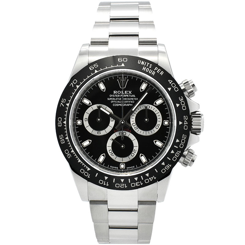 ロレックス　ROLEX　コスモグラフ デイトナ　Ref.116500LN　ブラック　セラミックベゼル　USED　中古