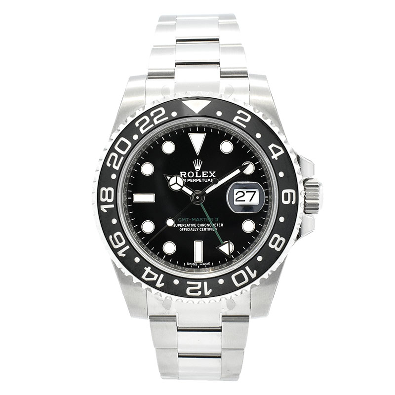 ロレックス　ROLEX　GMTマスター2　Ref.116710LN　SS　ブラック　ランダム番　未使用品