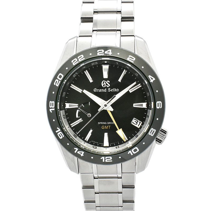 グランドセイコー　GRAND SEIKO　スポーツコレクション スプリングドライブ GMT　SBGE257　グリーン　40.5mm　USED　中古